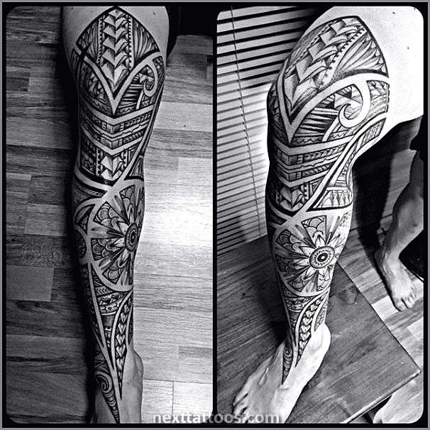 Dragon Leg Tattoo Ideas For Men