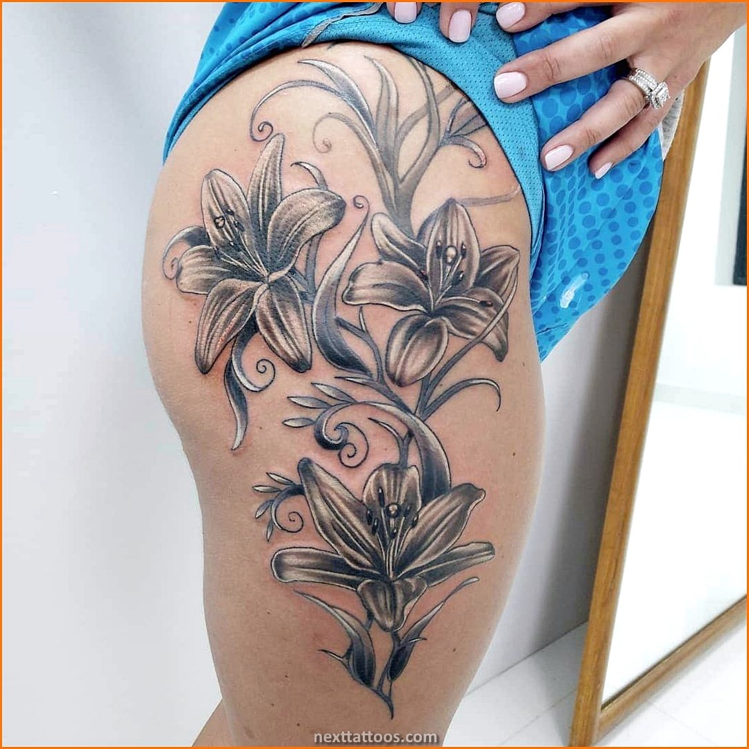 Flower Tattoo Ideas - Forearm and Hand Designs