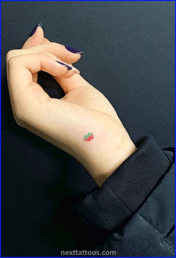 The Tiny Tattoo Trend - Popular With Celebrities