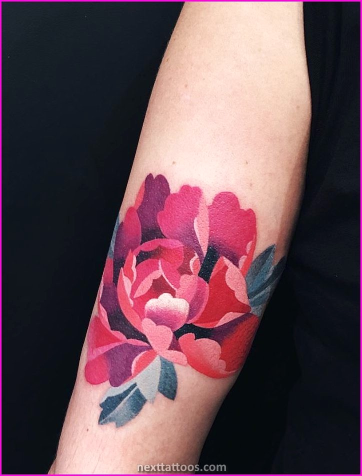 Anemone Tattoos by Sasha Unisex