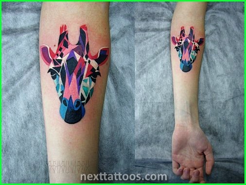 Sasha Unisex Watercolor Tattoo