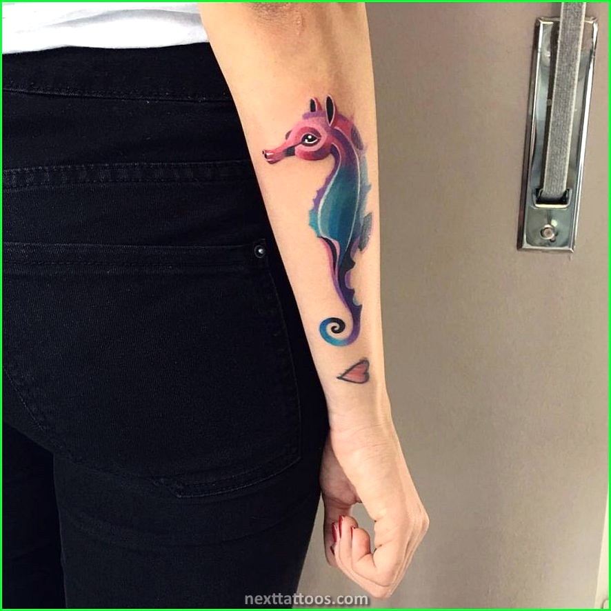 Sasha Unisex Watercolor Tattoo