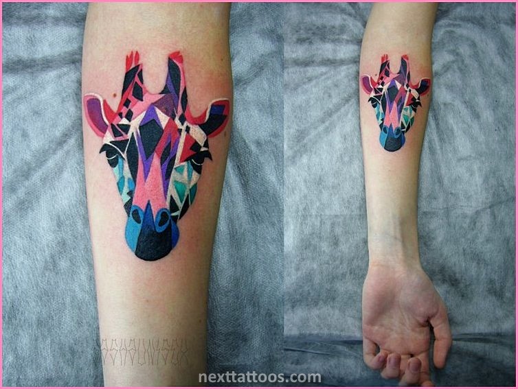 Sasha Unisex Watercolor Tattoo