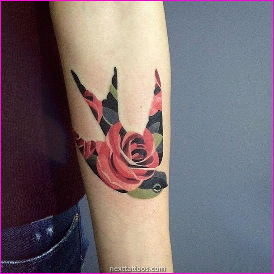 Sasha Unisex Watercolor Tattoo