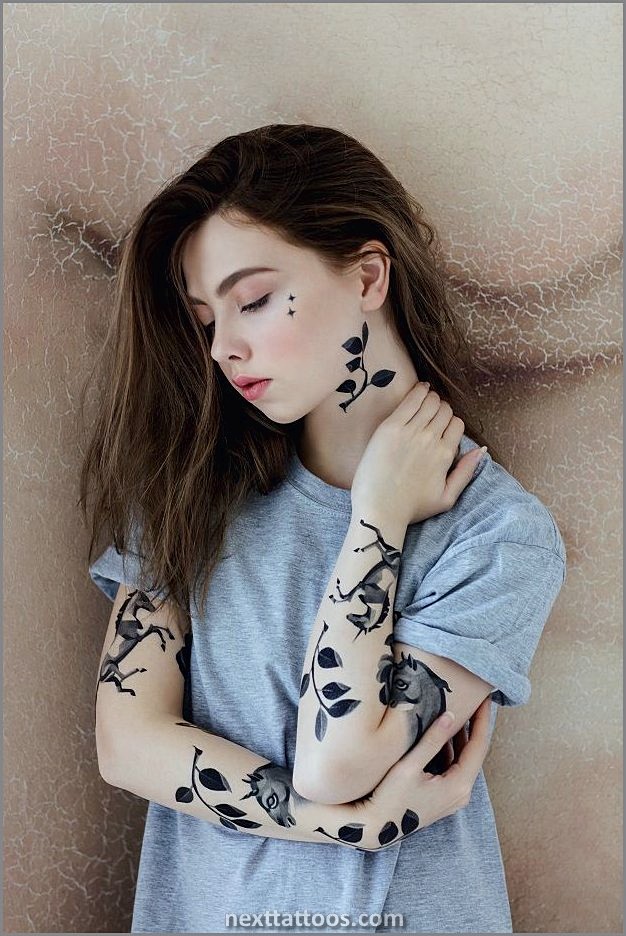Sasha Unisex Temporary Tattoos