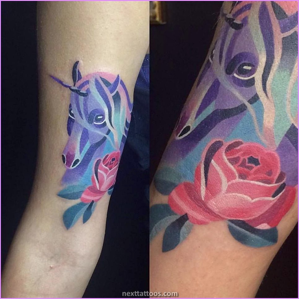 Watercolor Tattoo by Sasha Unisex