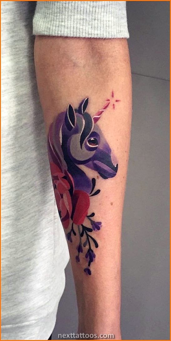 Watercolor Tattoo by Sasha Unisex