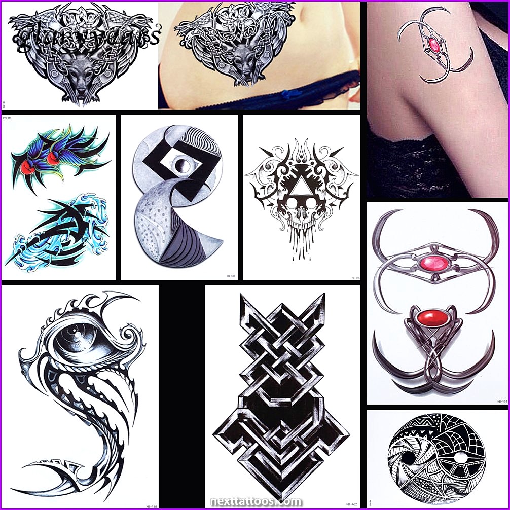 Different Kinds of Unisex Temporary Tattoos