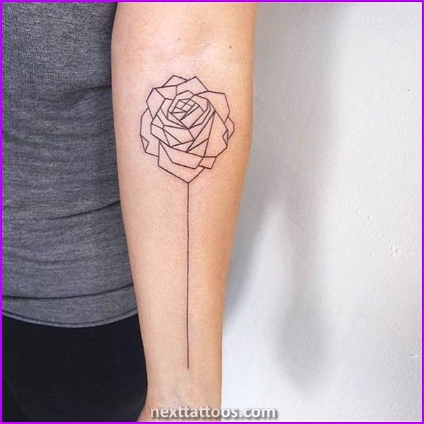 Unisex Rose Tattoos Suitable For Both