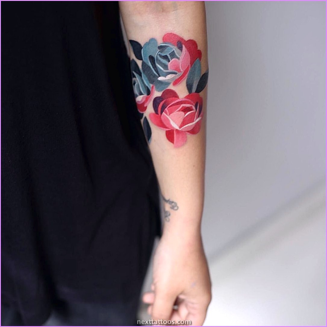 Unisex Rose Tattoos Suitable For Both
