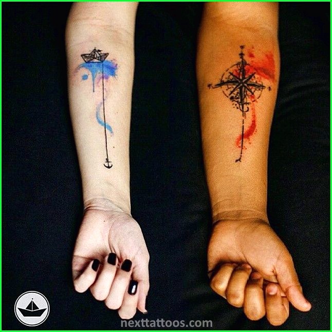 Unisex Twin Flame Tattoos For Couples
