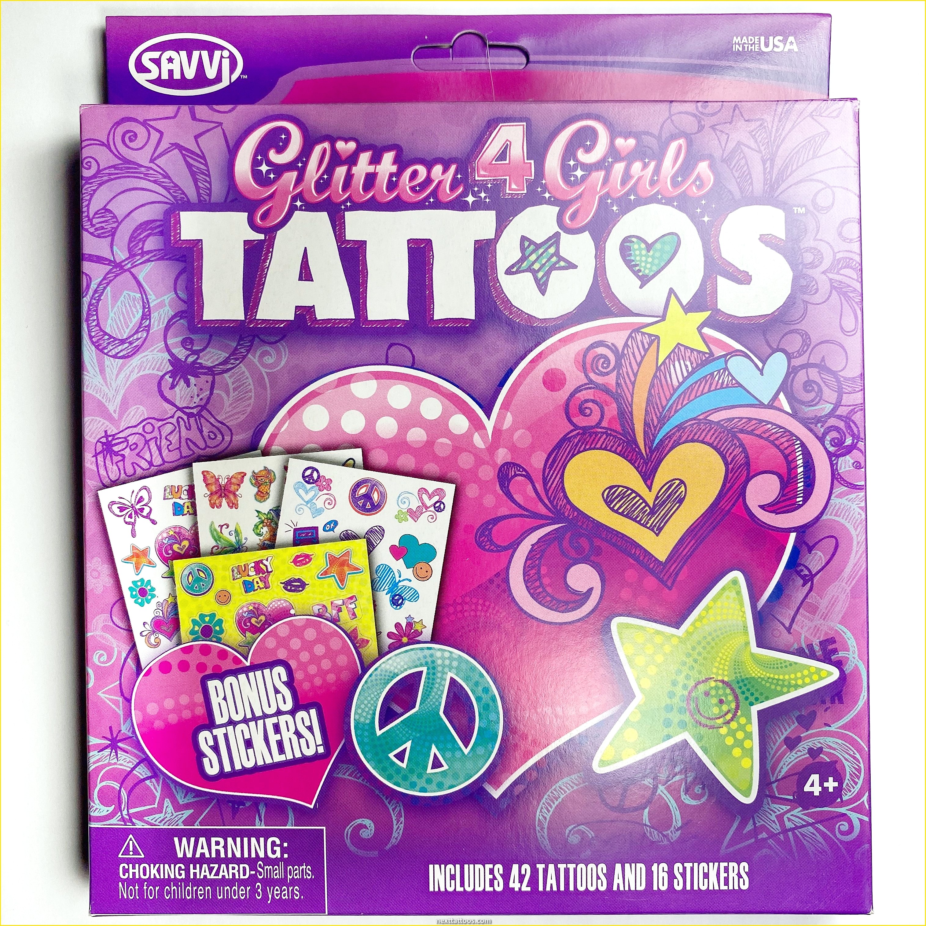 Unisex Glitter Tattoos