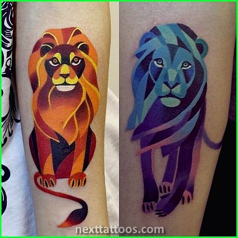 Sasha Unisex Lion Tattoo