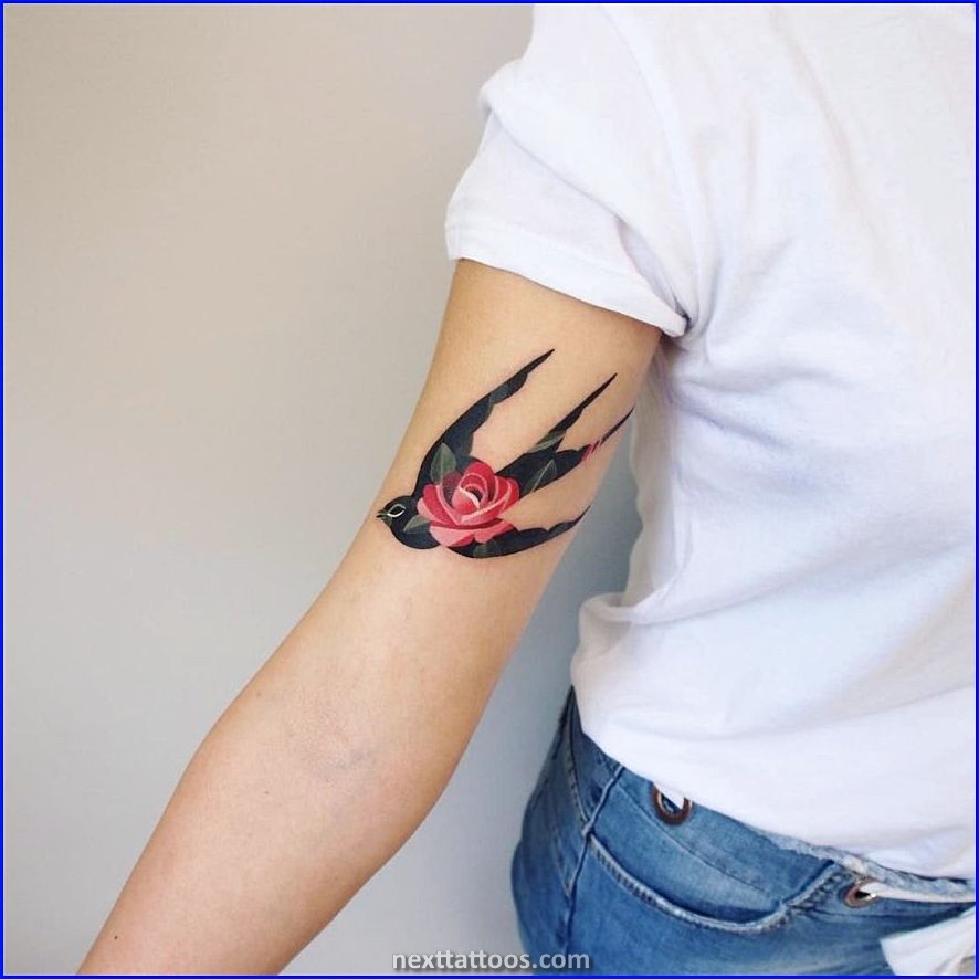 Sasha Unisex Flower Tattoos