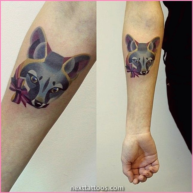 Rose and Fox Tattoo by Sasha Unisex