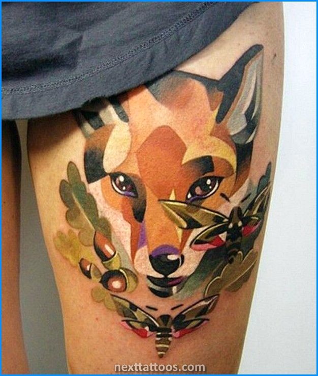 Sasha Unisex Tattoo - Get a Tattoo of a Fox