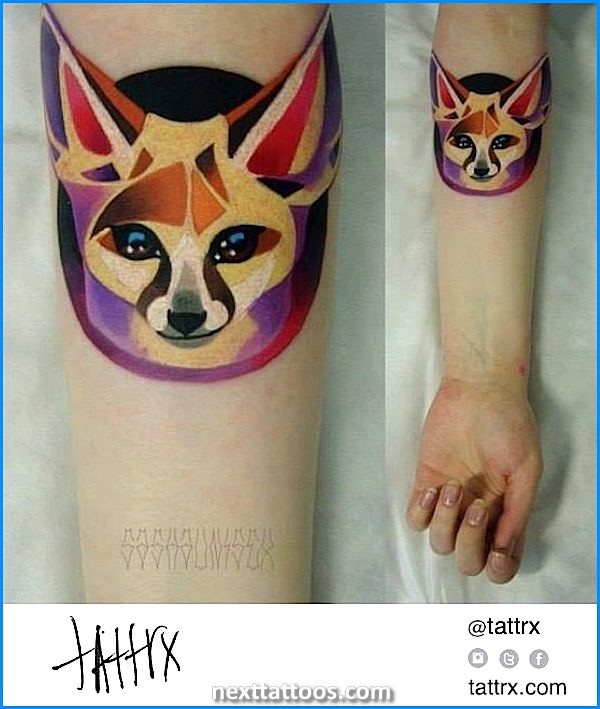 Sasha Unisex Tattoo - Get a Tattoo of a Fox