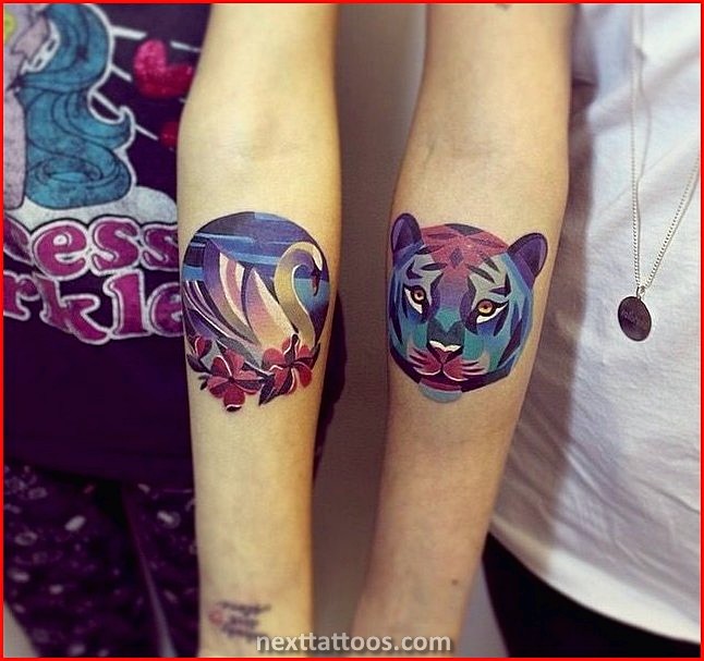 Sasha Unisex Tattoos - Modern and Colorful