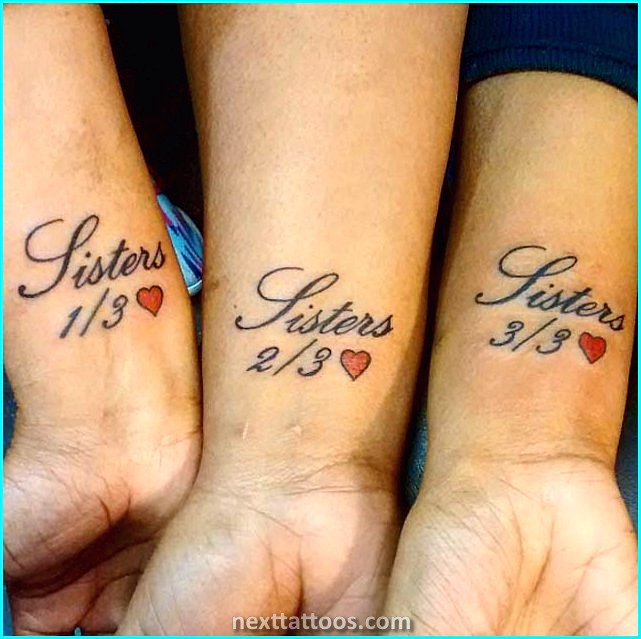 Unisex Tattoos For Siblings