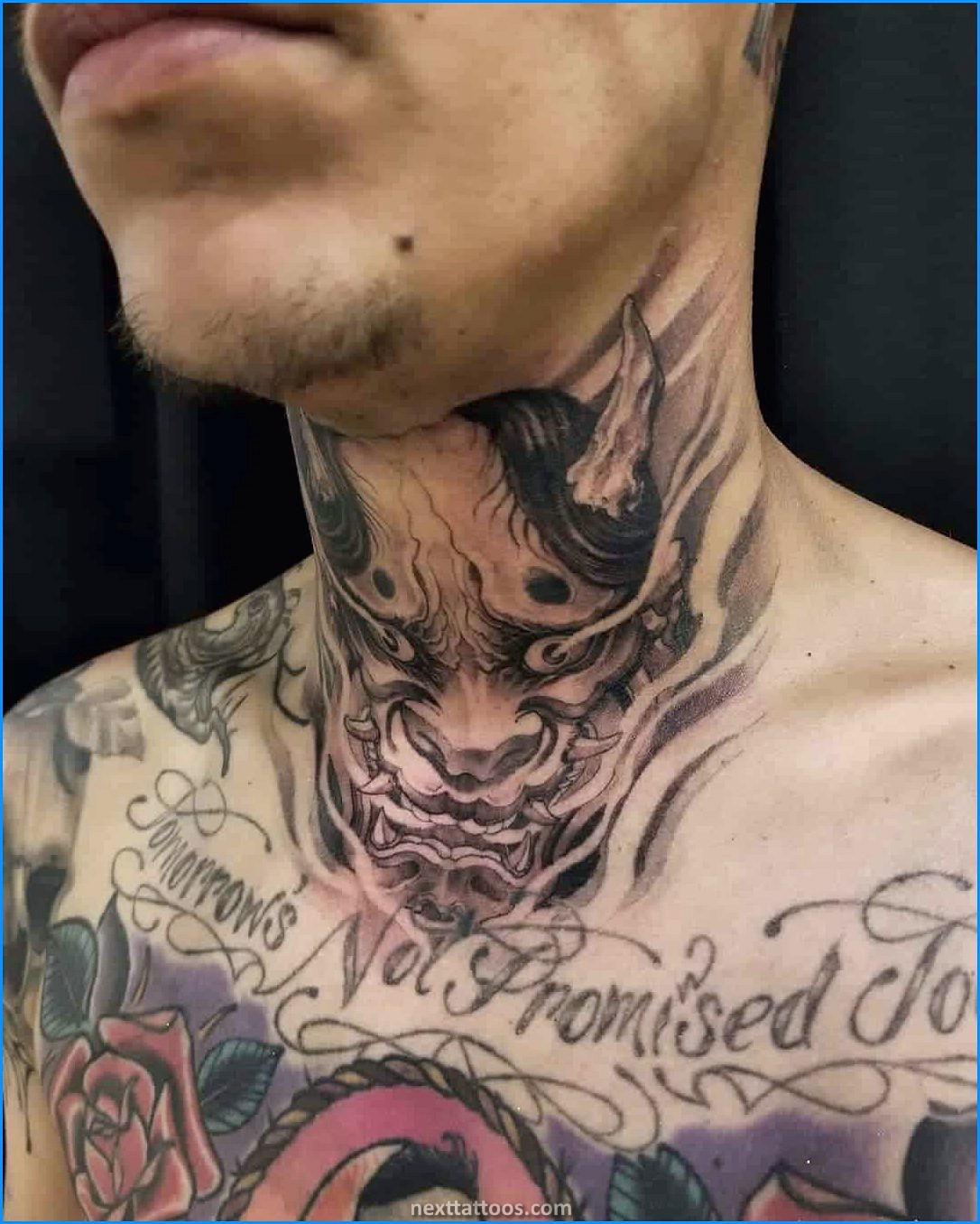 Neck Tattoos For Men - Getting a Tattoo on Your Neck