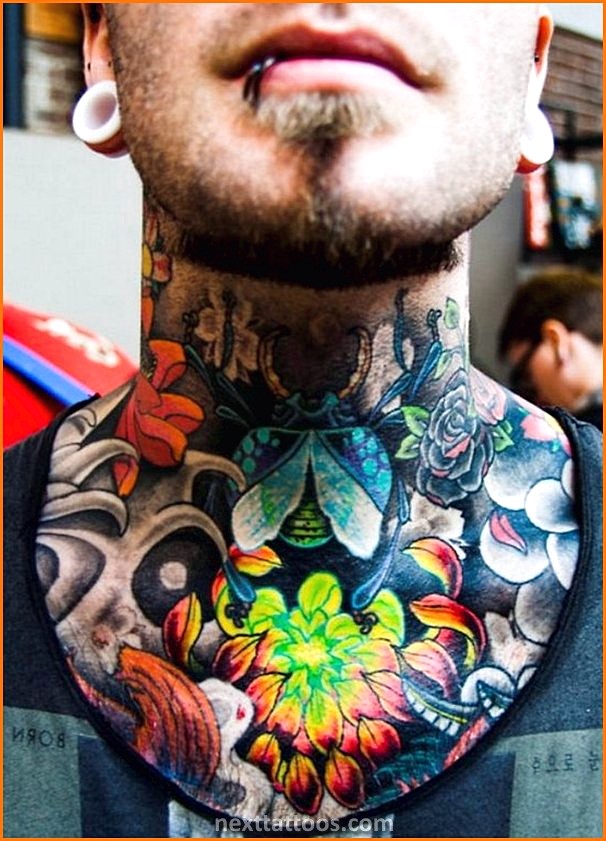 Neck Tattoos For Men - Getting a Tattoo on Your Neck