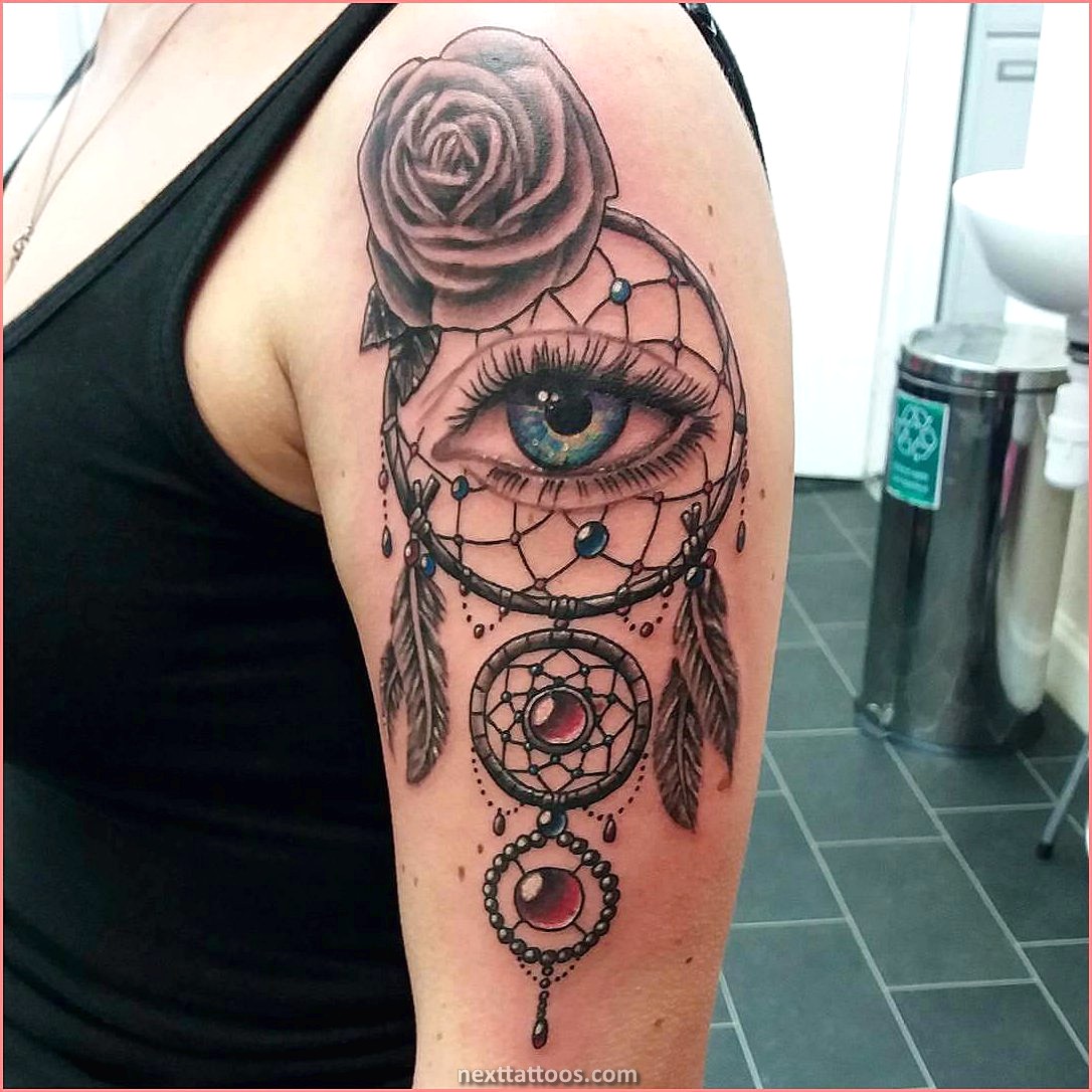 Dream Catcher Tattoos - Show Off Your Feminine Side With a Dream Catcher Tattoo on Your Thigh