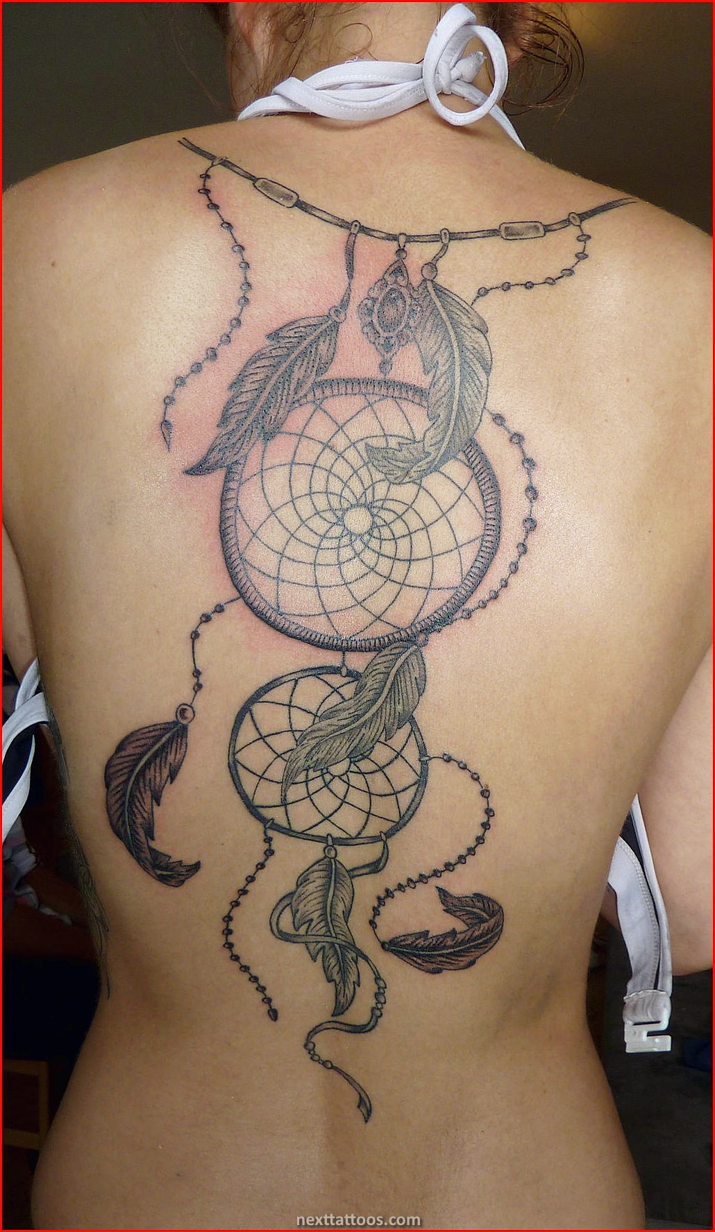 Dream Catcher Tattoos - Show Off Your Feminine Side With a Dream Catcher Tattoo on Your Thigh