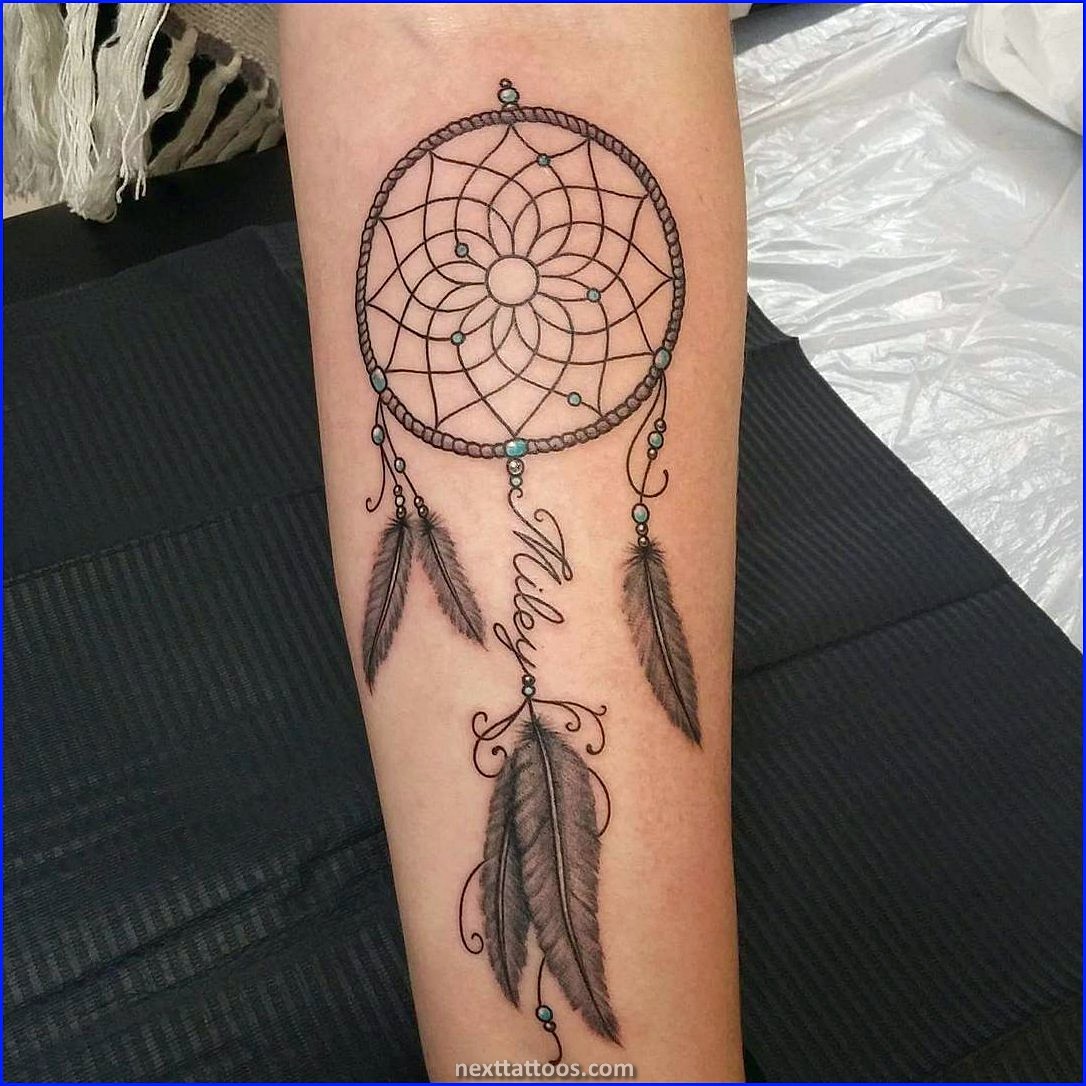 Dream Catcher Tattoos - Show Off Your Feminine Side With a Dream Catcher Tattoo on Your Thigh