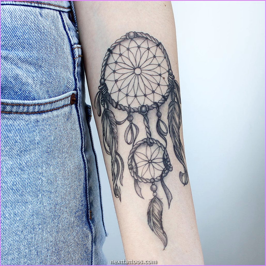 Dream Catcher Tattoos - Show Off Your Feminine Side With a Dream Catcher Tattoo on Your Thigh