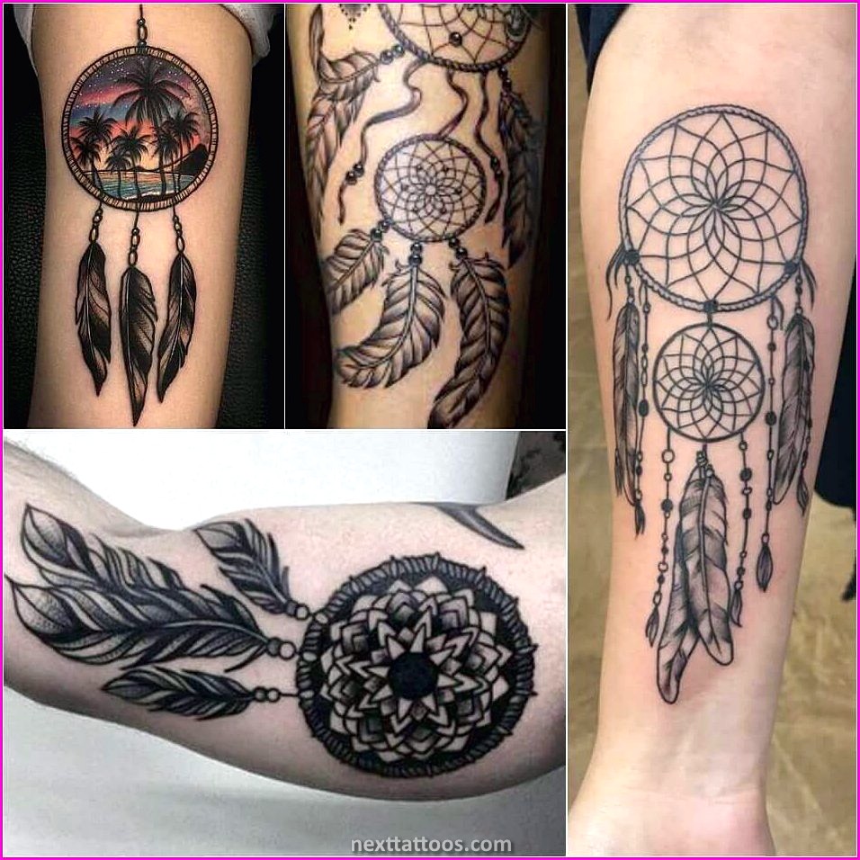 Dream Catcher Tattoos - Show Off Your Feminine Side With a Dream Catcher Tattoo on Your Thigh