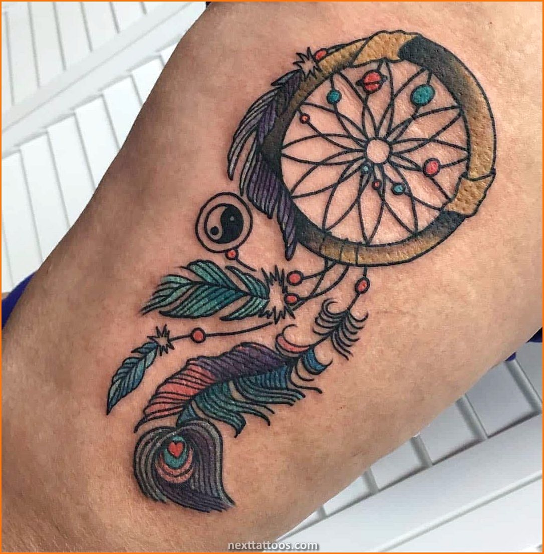 Dream Catcher Tattoos - Show Off Your Feminine Side With a Dream Catcher Tattoo on Your Thigh