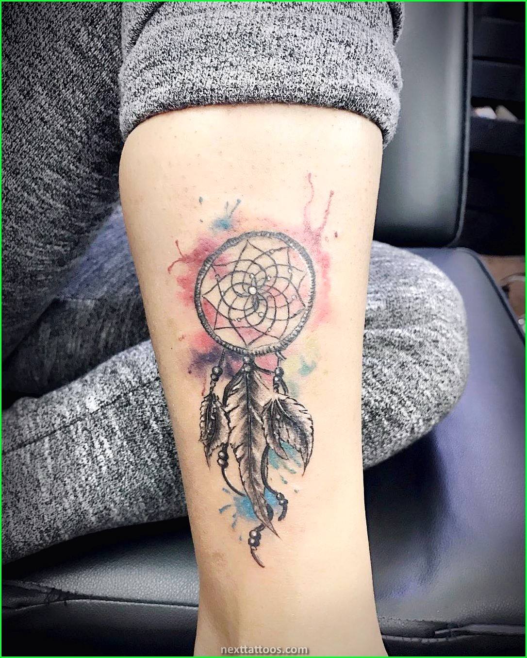 Dream Catcher Tattoos - Show Off Your Feminine Side With a Dream Catcher Tattoo on Your Thigh