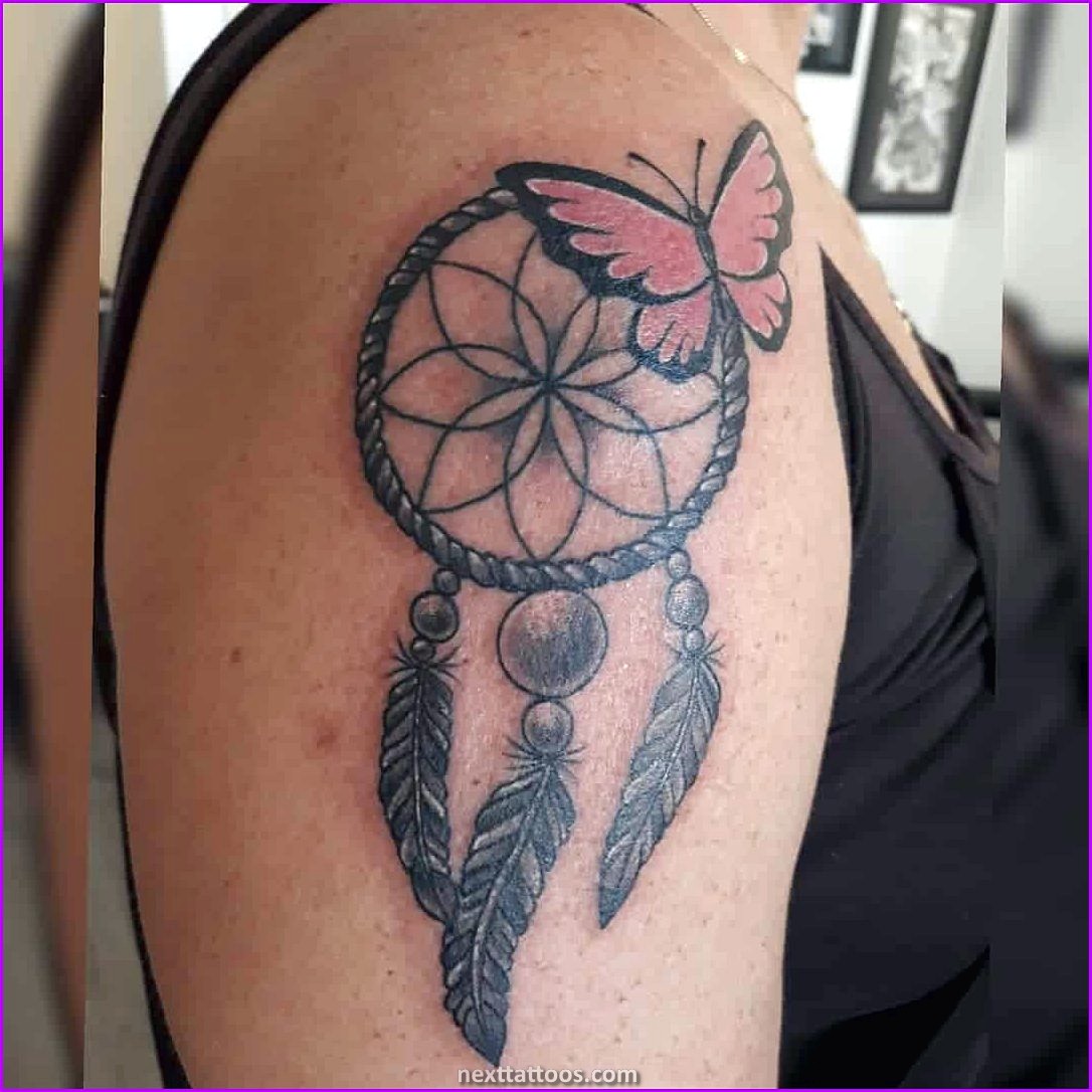 Dream Catcher Tattoos - Show Off Your Feminine Side With a Dream Catcher Tattoo on Your Thigh