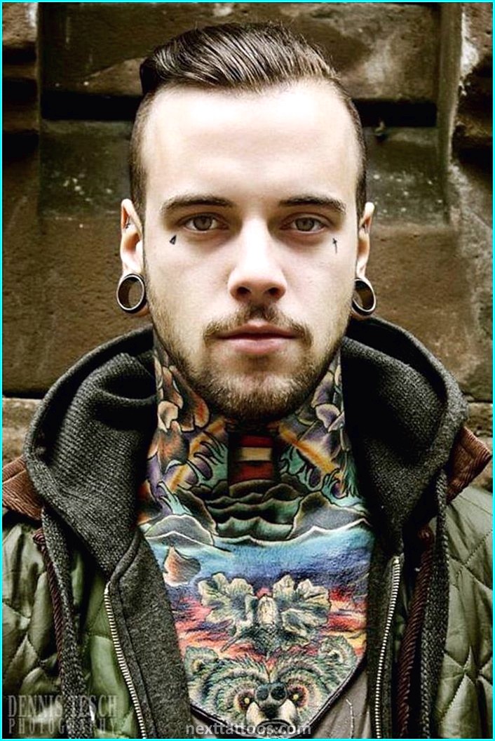 Neck Tattoos For Men