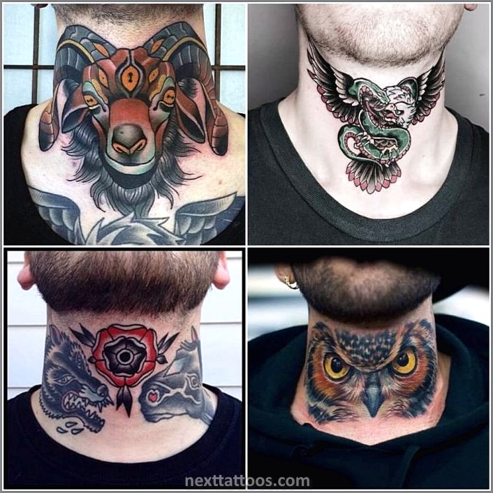 Neck Tattoos For Men