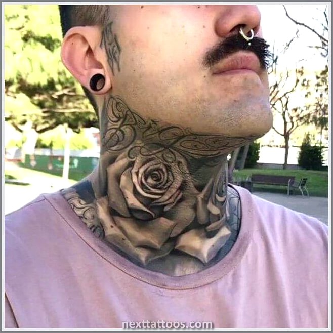 Neck Tattoos For Men