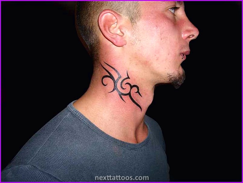 Neck Tattoos For Men