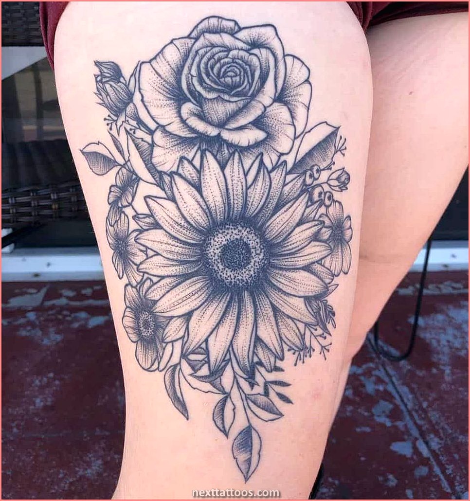 Sunflower Tattoo - The Meaning of a Sunflower Tattoo