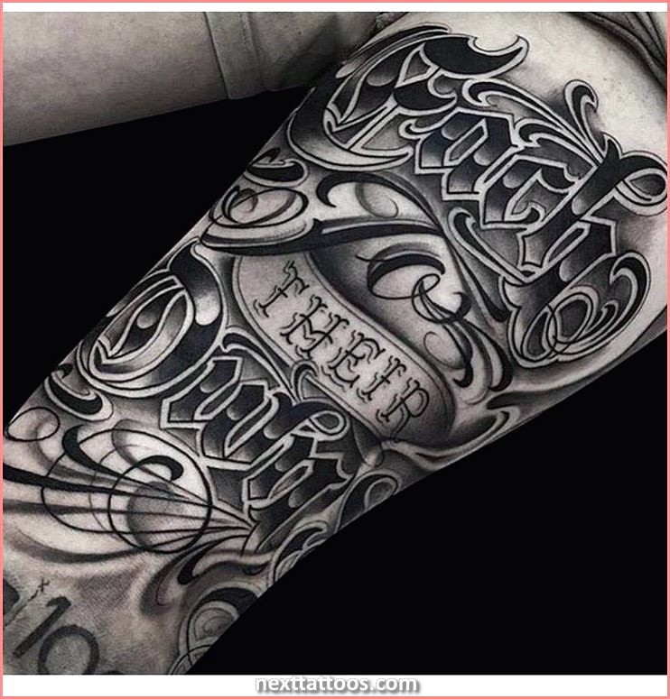 Tattoo Lettering Generator - Types of Tattoo Lettering Styles