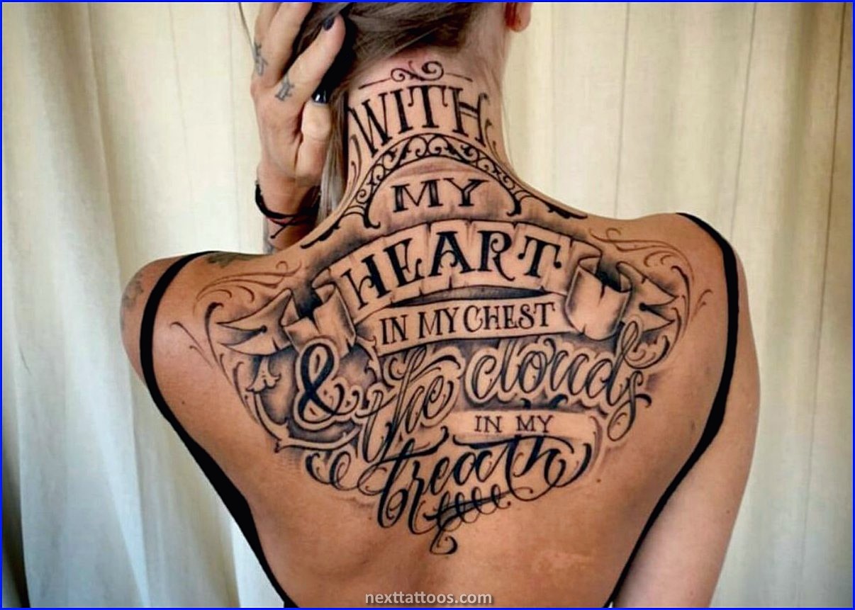 Tattoo Lettering Generator - Types of Tattoo Lettering Styles