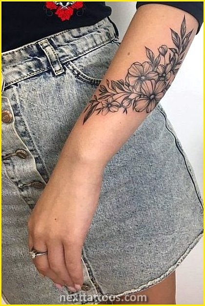 Feminine Arm Tattoos For Women