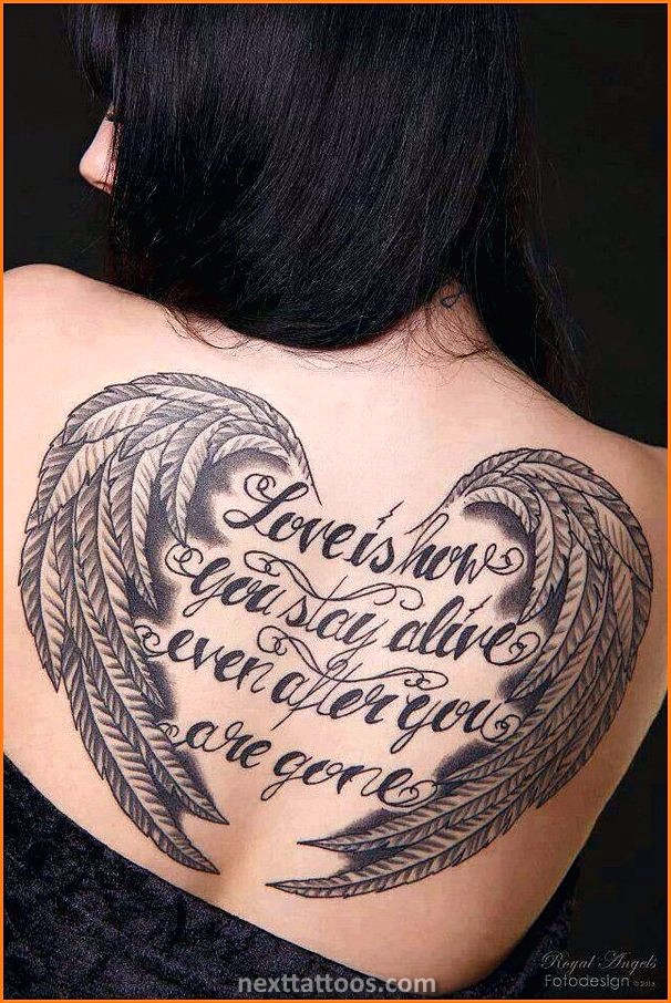 Angel Wings Tattoo - The Meaning Behind Angel Wings Tattoos