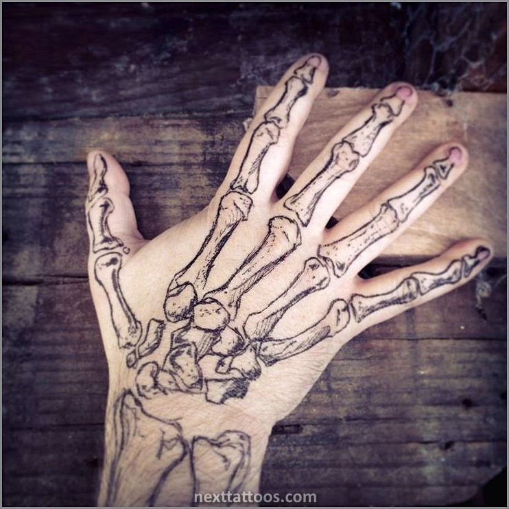 Skeleton Hand Tattoo Drawing - Why You Should Consider Getting One