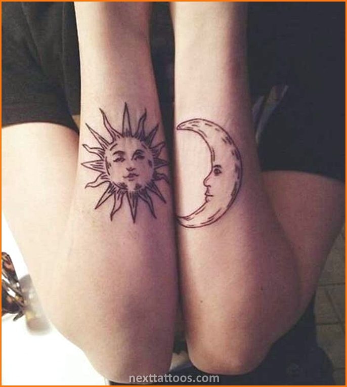 Sun and Moon Tattoo Designs