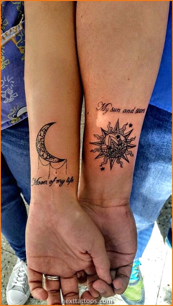 Matching Tattoos For Couples Small