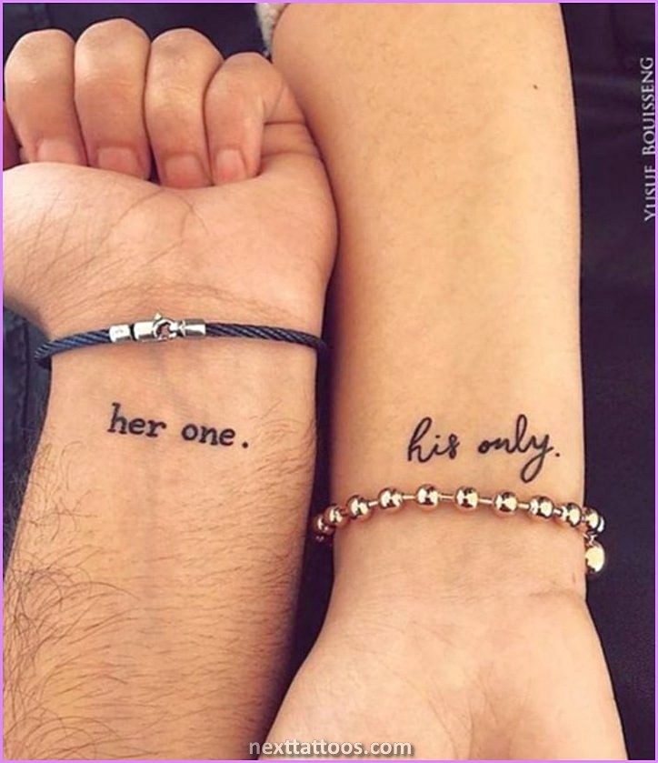 Matching Tattoos For Couples Small