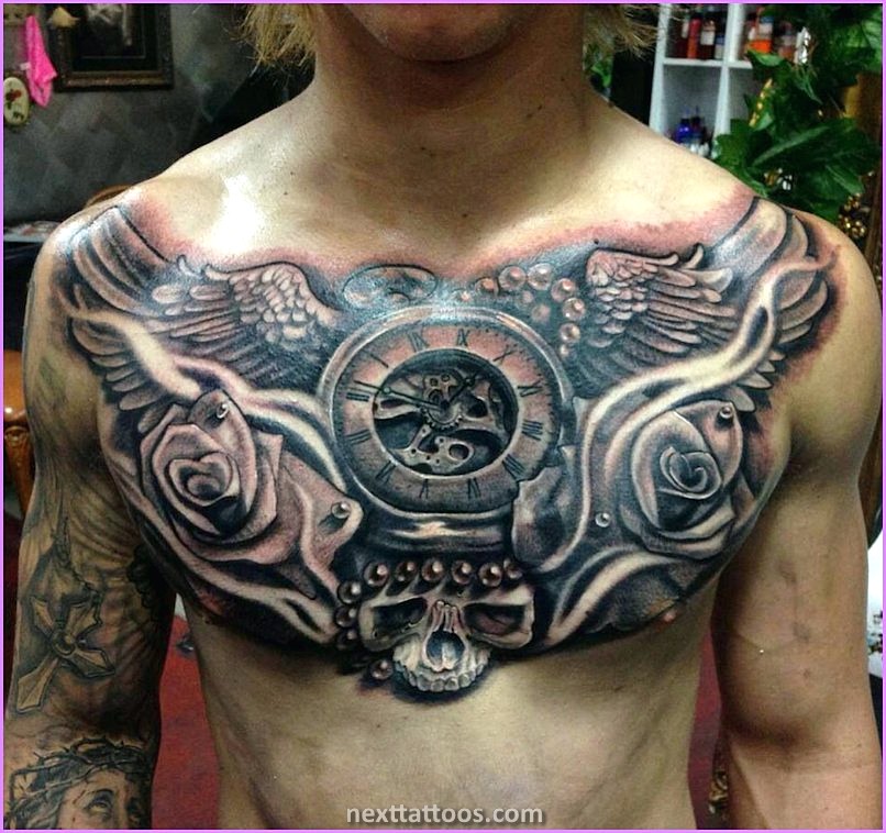 Chest Tattoos For Men Small and Big