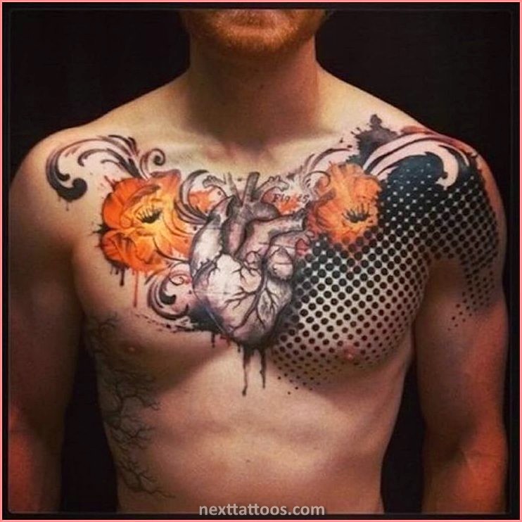 Chest Tattoos For Men Small and Big