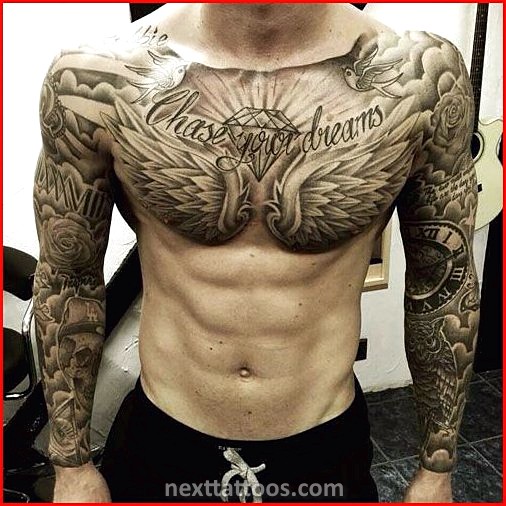 Chest Tattoos For Men Small and Big