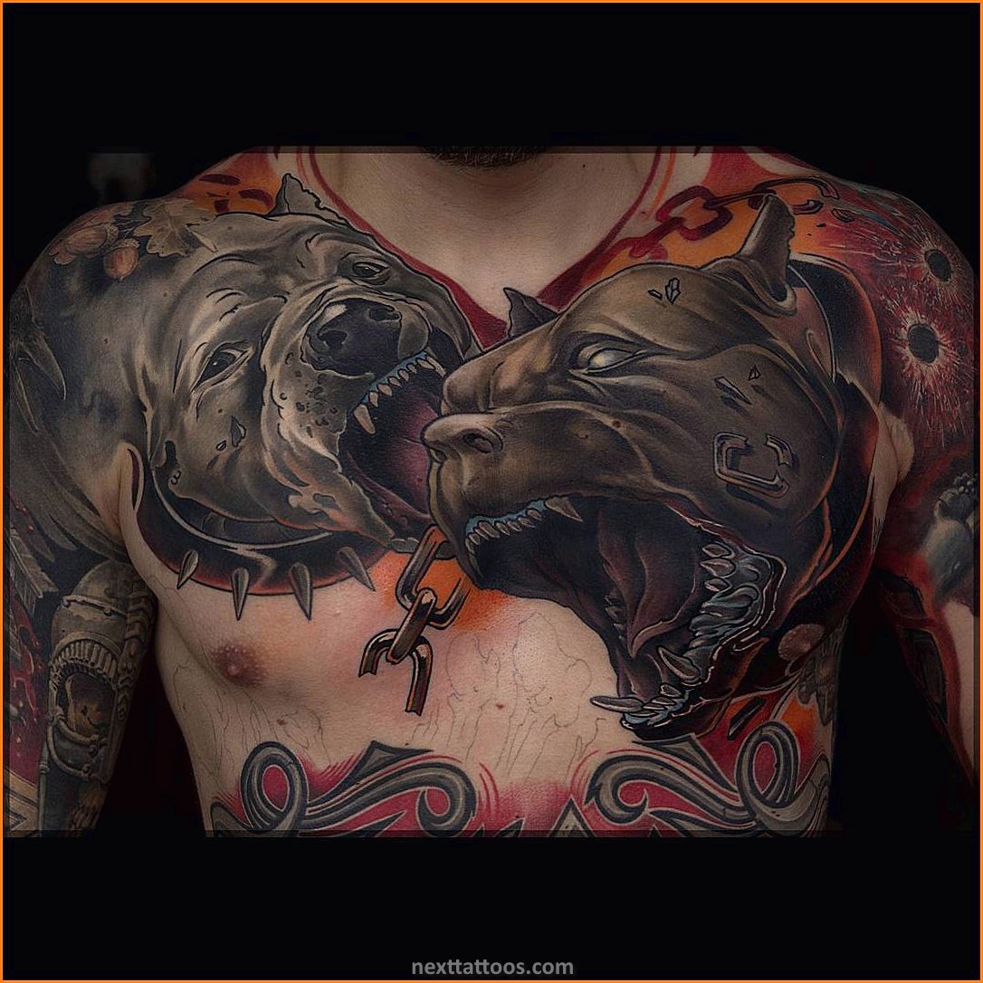 Chest Tattoos For Men Small and Big